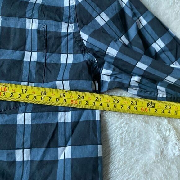 Harley Davidson Shirt Mens Large Gray Plaid Logo Button Up Biker Motorcycle - Picture 7 of 8